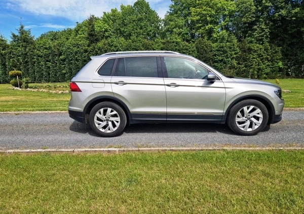 Volkswagen Tiguan cena 99000 przebieg: 78000, rok produkcji 2018 z Sława małe 254